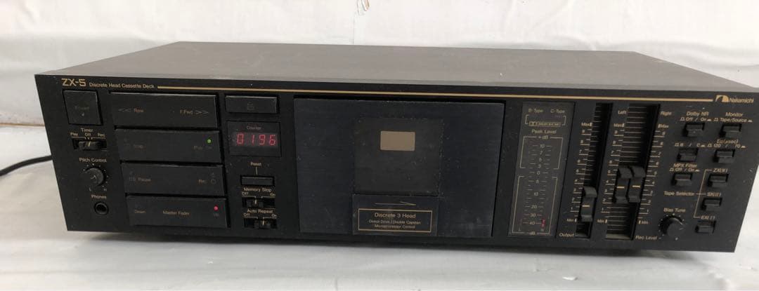 ナカミチ　Nakamichi　zx-5　カセットデッキ(I4)