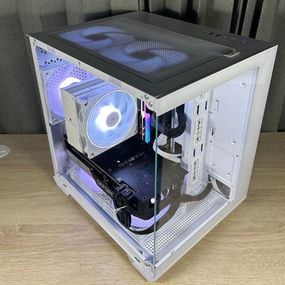 超高性能 白 ゲーミングPC RTX3070 Windows11 ワイルズ快適