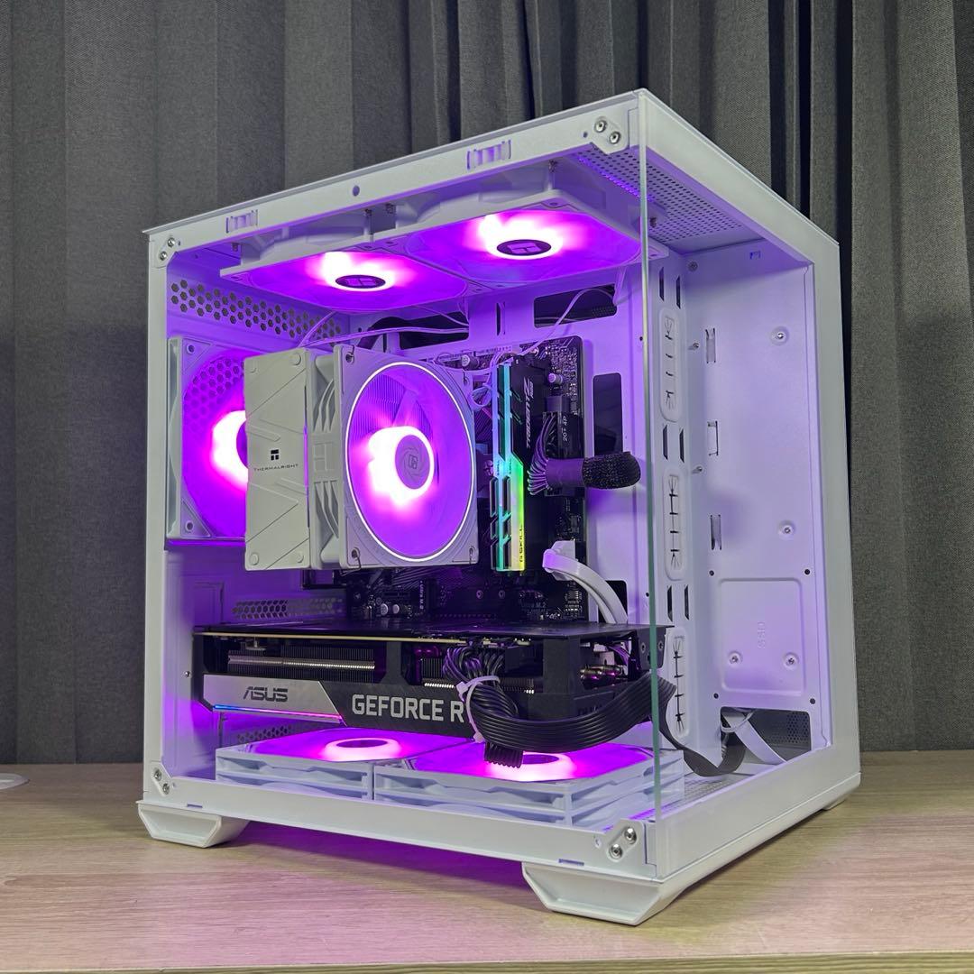 超高性能 白 ゲーミングPC RTX3070 Windows11 ワイルズ快適