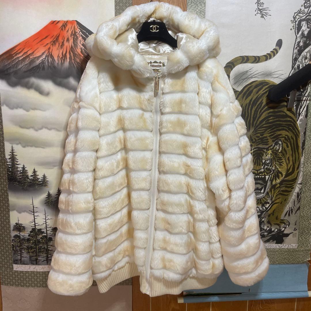 Ablanche アバランチ　ファージャケット 3XL