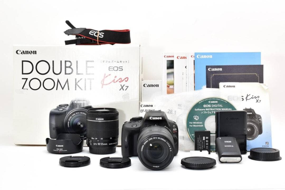 キヤノン CANON EOS Kiss X7 + 18-55mmレンズキット