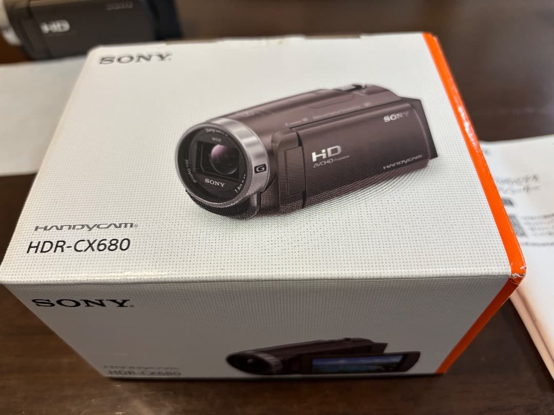 【美品】SONY HDR-CX680 ハンディカム ソニー ビデオカメラ