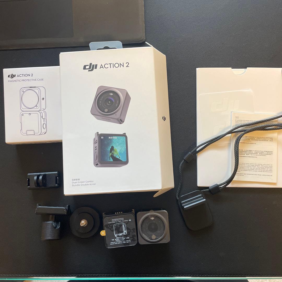 ビデオカメラ DJI Action 2 Dual-Screen Combo