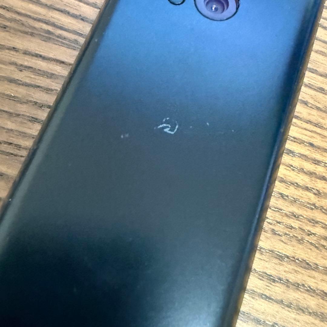 美品 docomo SH-02L 折り畳み式 ブラック 携帯電話 シャープ