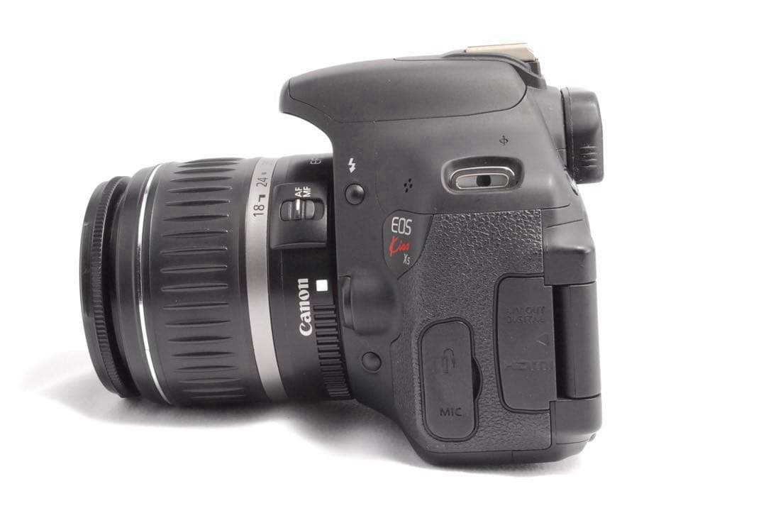 届いてすぐ使える✨Canon Kiss X5✨ダブルレンズ✨一眼レフ✨入門モデル