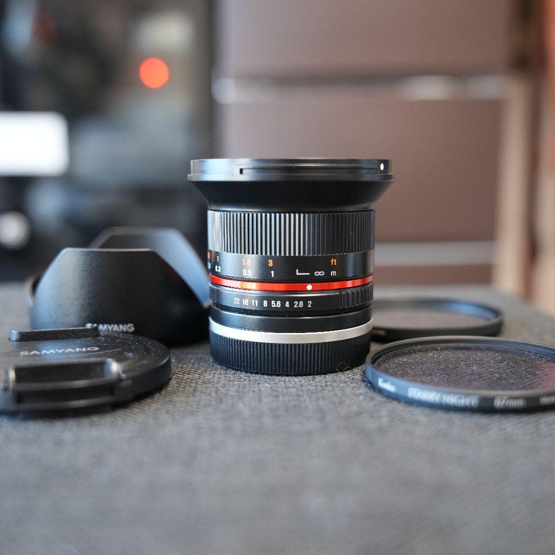 samyang 12mm f2 mfレンズ