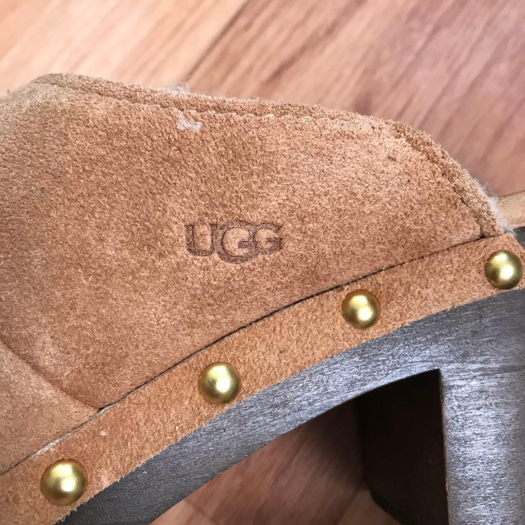 UGG　アグ　24㎝　サボ　スエード　試着のみ