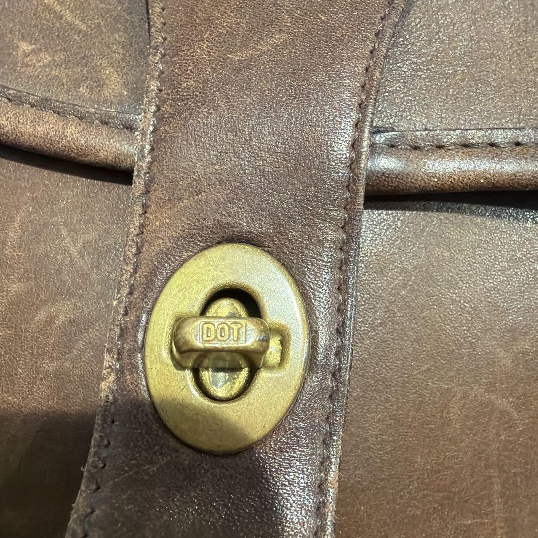 良品 オールドコーチ ビジネスバッグ ヴィンテージ ブラウン 5107 希少品