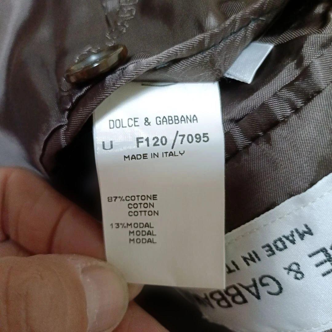 DOLCE & GABBANA ダークブラウン ベルベット 未使用