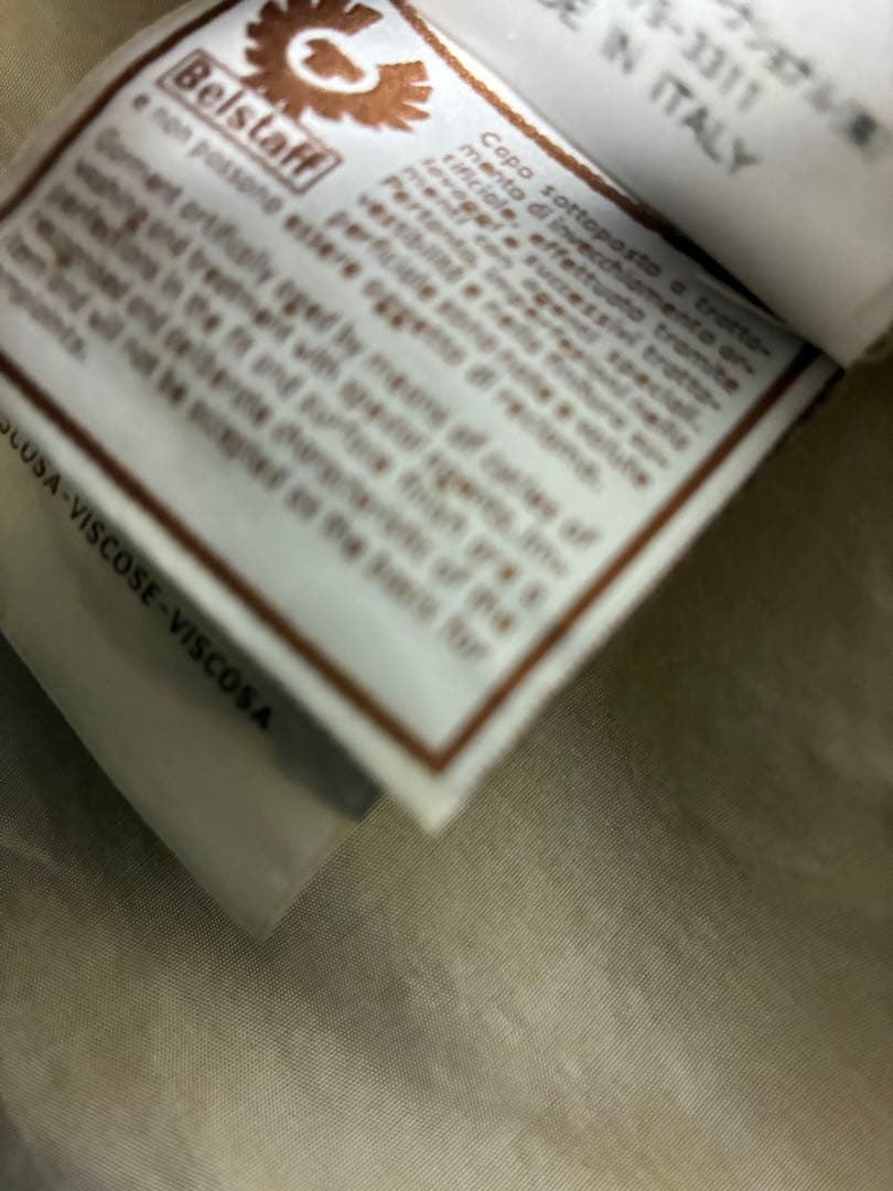 Belstaff レザージャケット イタリア製 S ラムレザー ベルスタッフ