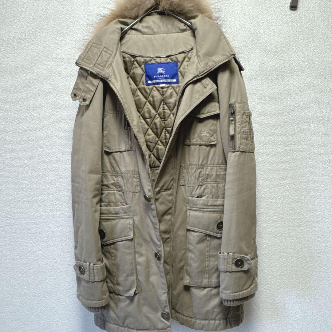 サリーさま♡【BURBERRY】バーバリー モッズコート カーキベージュ40