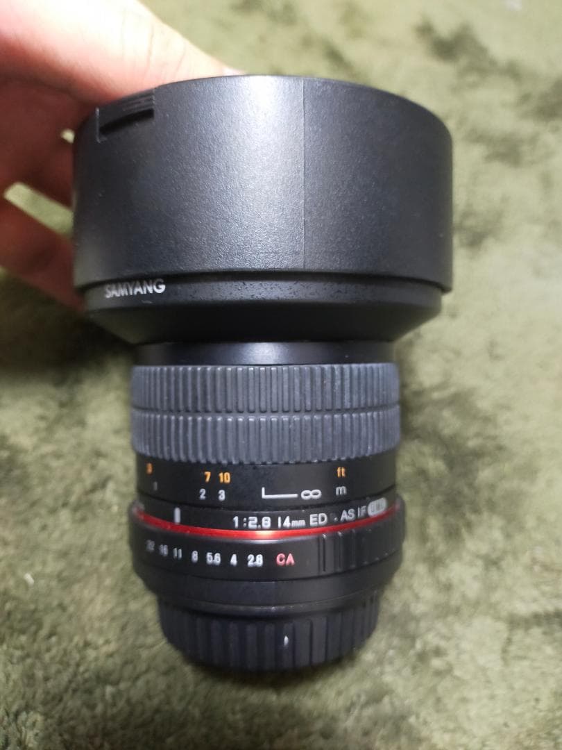 SAMYANG単焦点広角 14mm F2.8 キヤノンEF