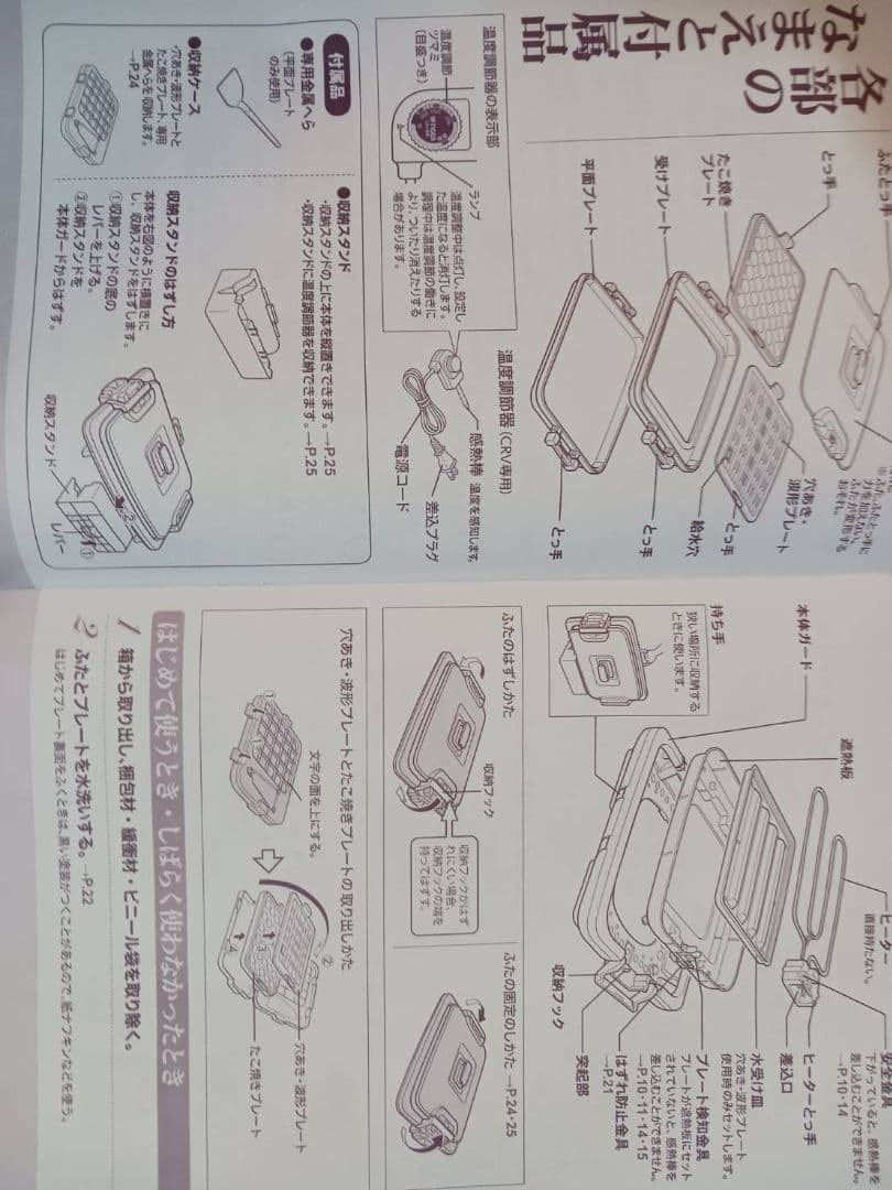 タイガー ホットプレート CRV-A300-T ブラック 3枚プレート