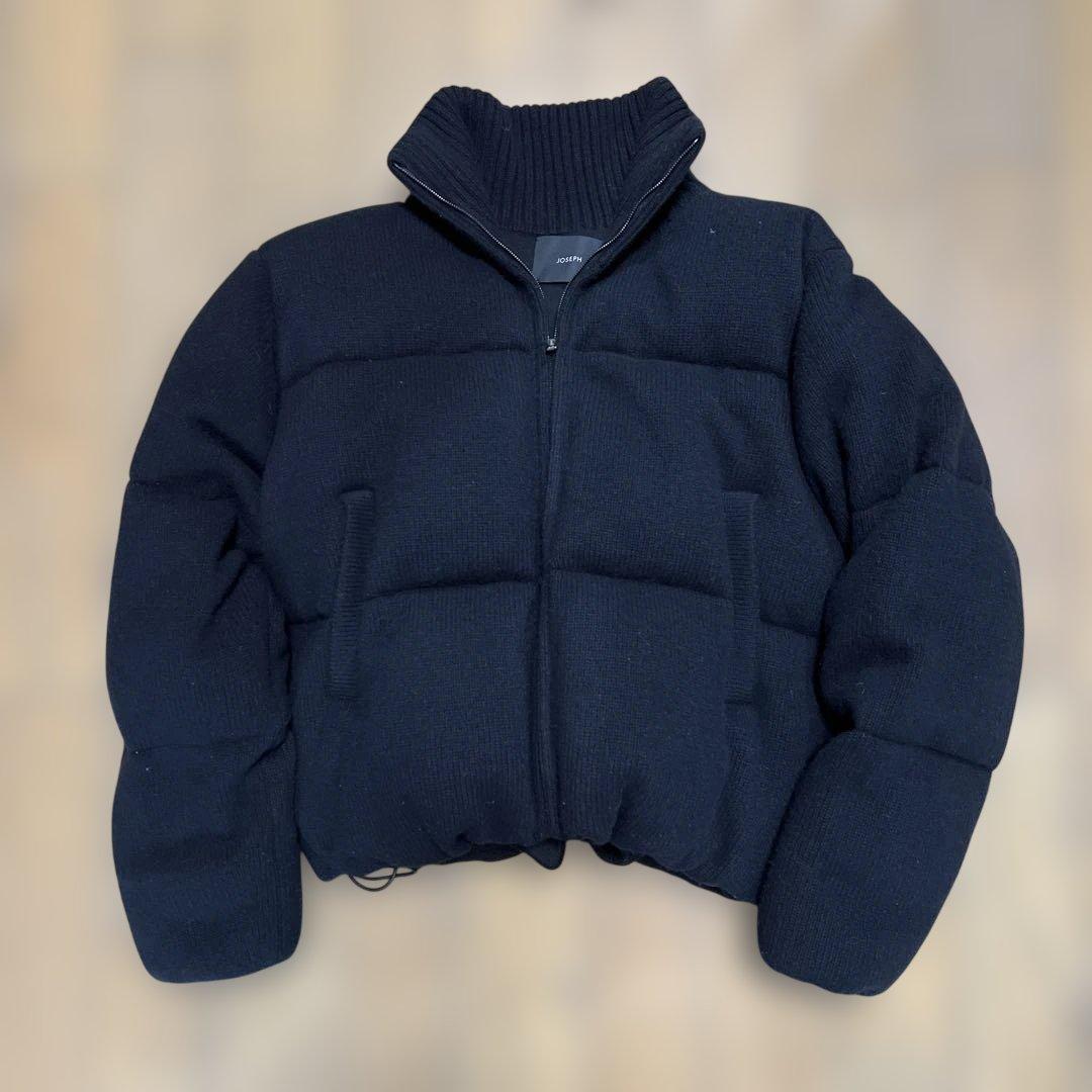 JOSEPH ブラックダウンジャケット Mサイズ