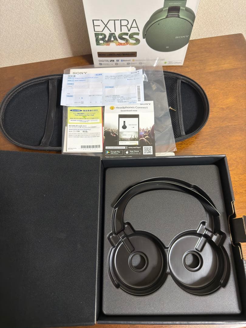 SONY MDR-XB950N1 Bluetooth デッドストック オマケ2点