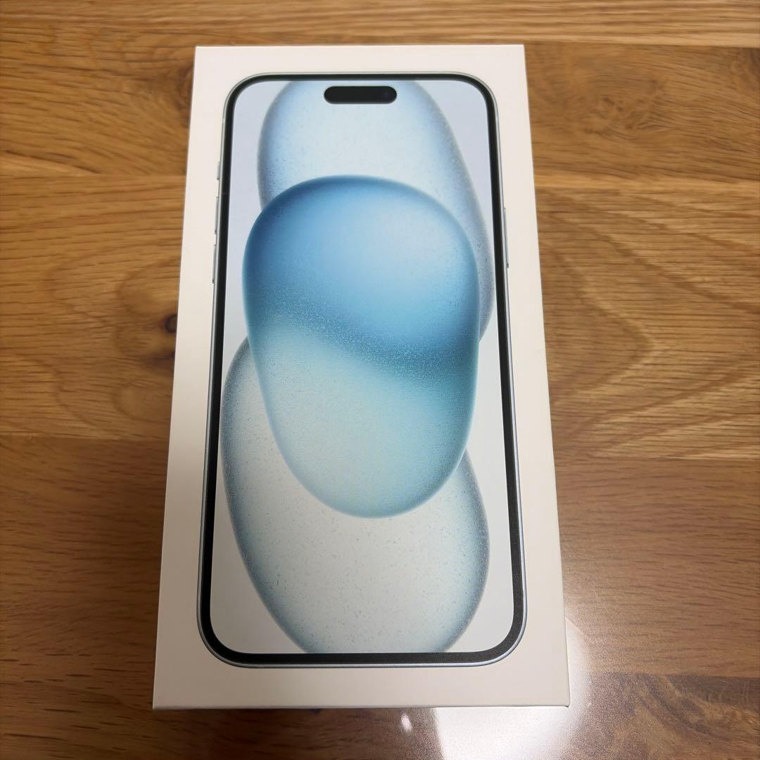 【美品】iPhone15 plus 256GB ブルー SIMフリー