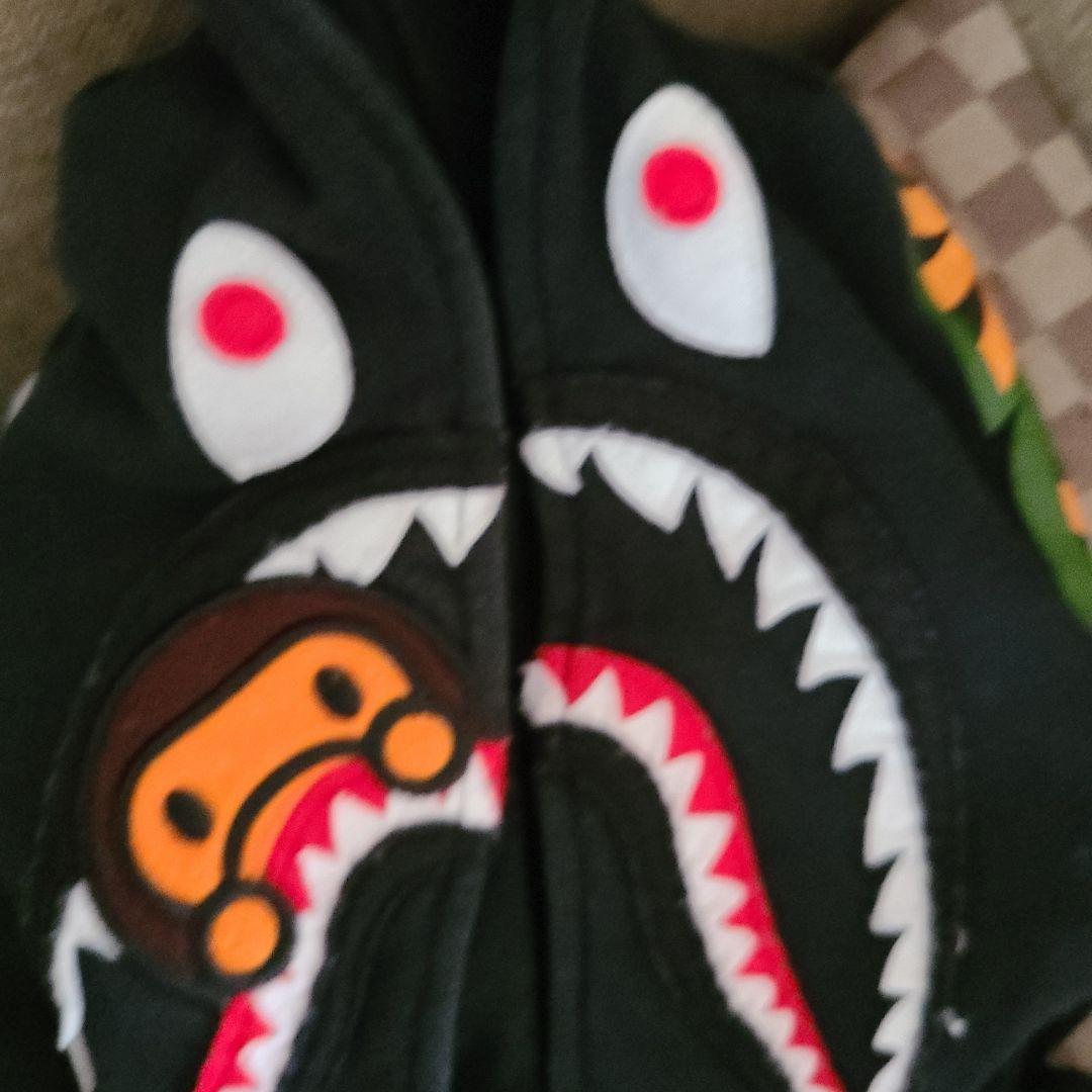 テ*主様 A BATHING APE シャーク スタジャン　ジャケット S