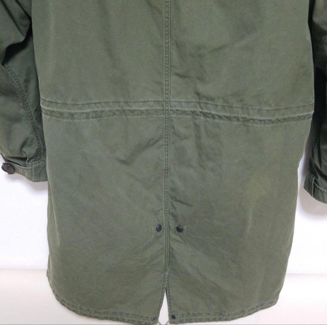 フレッドペリー モッズコート フーテッド ジャケット ライナーつき カーキ