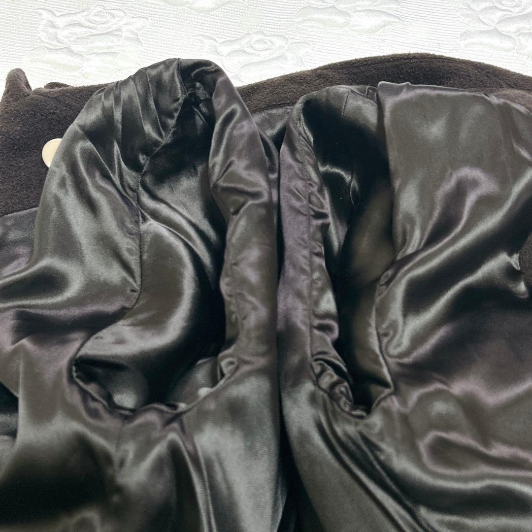 Max Mara MARELLA カシミヤ混ウール ダブルブレストコート 40