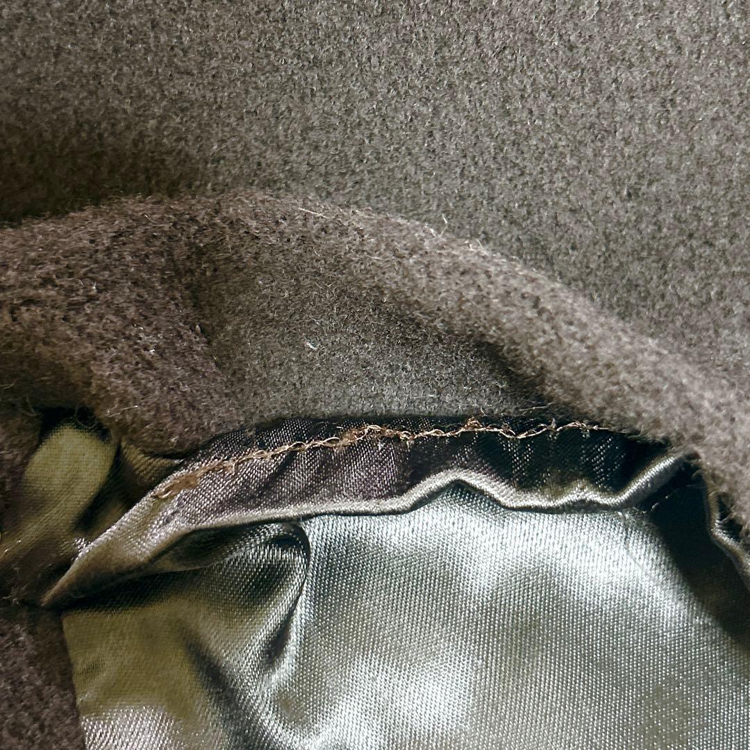 Max Mara MARELLA カシミヤ混ウール ダブルブレストコート 40