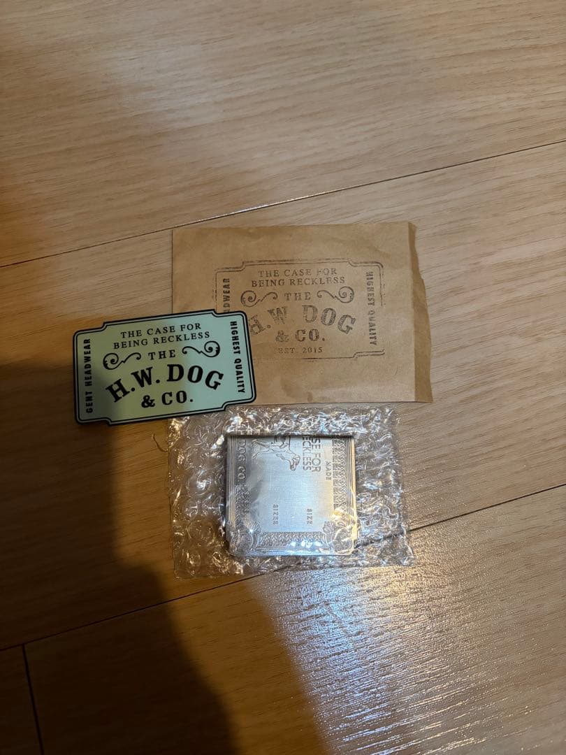 THE H.W.DOG&CO. マネークリップ 真鍮