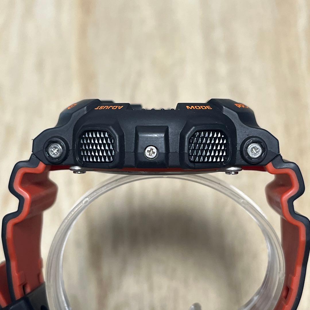 【人気商品レアカラー】G-SHOCK GA-100BRオレンジカモフラージュ×黒