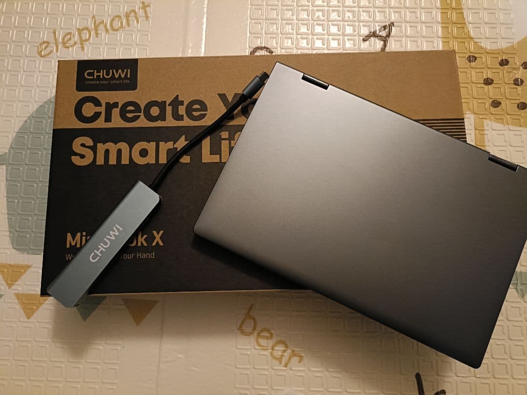 6in1リーダー付 CHUWI MiniBook X Win11 N100