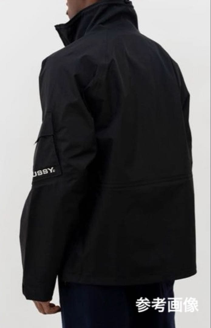 STUSSY／APEX シェル ジャケット ブラック ナイロンジャケット