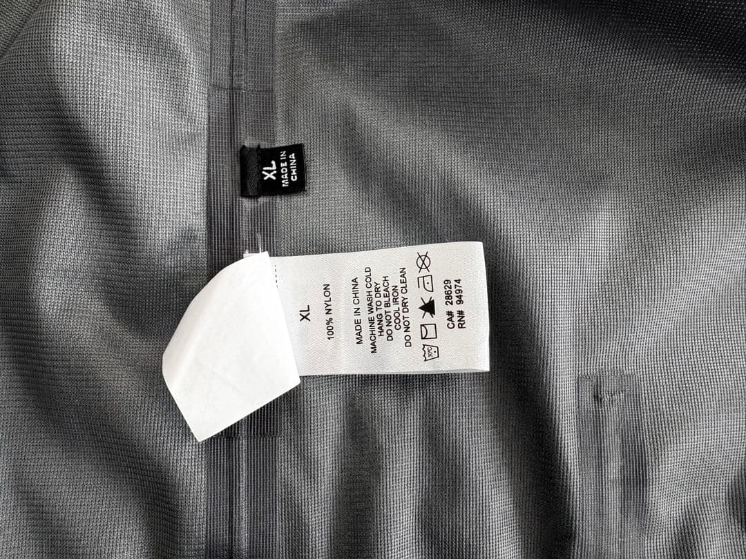 STUSSY／APEX シェル ジャケット ブラック ナイロンジャケット