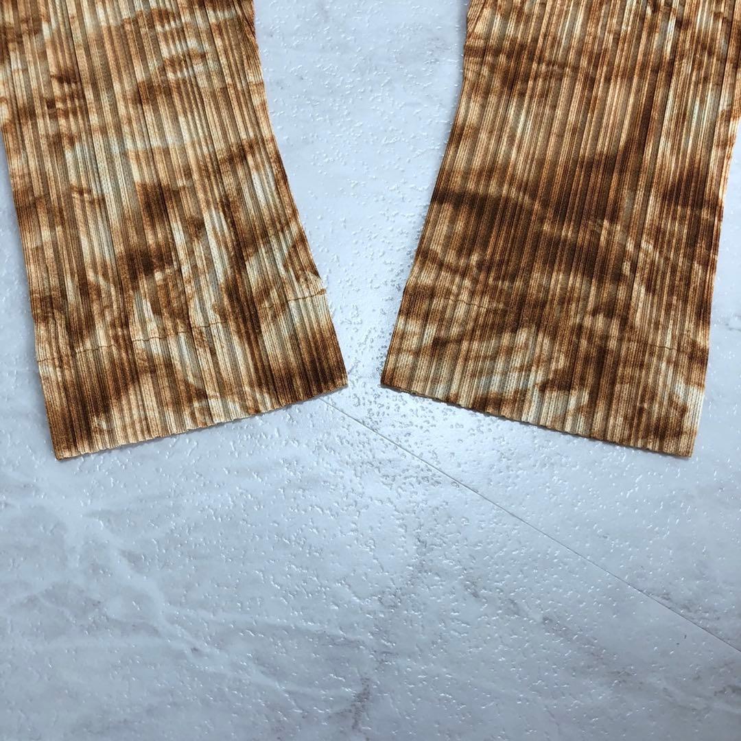 ✨極美品✨プリーツプリーズ 長袖シャツ 総柄 PP03-JD691 Lサイズ