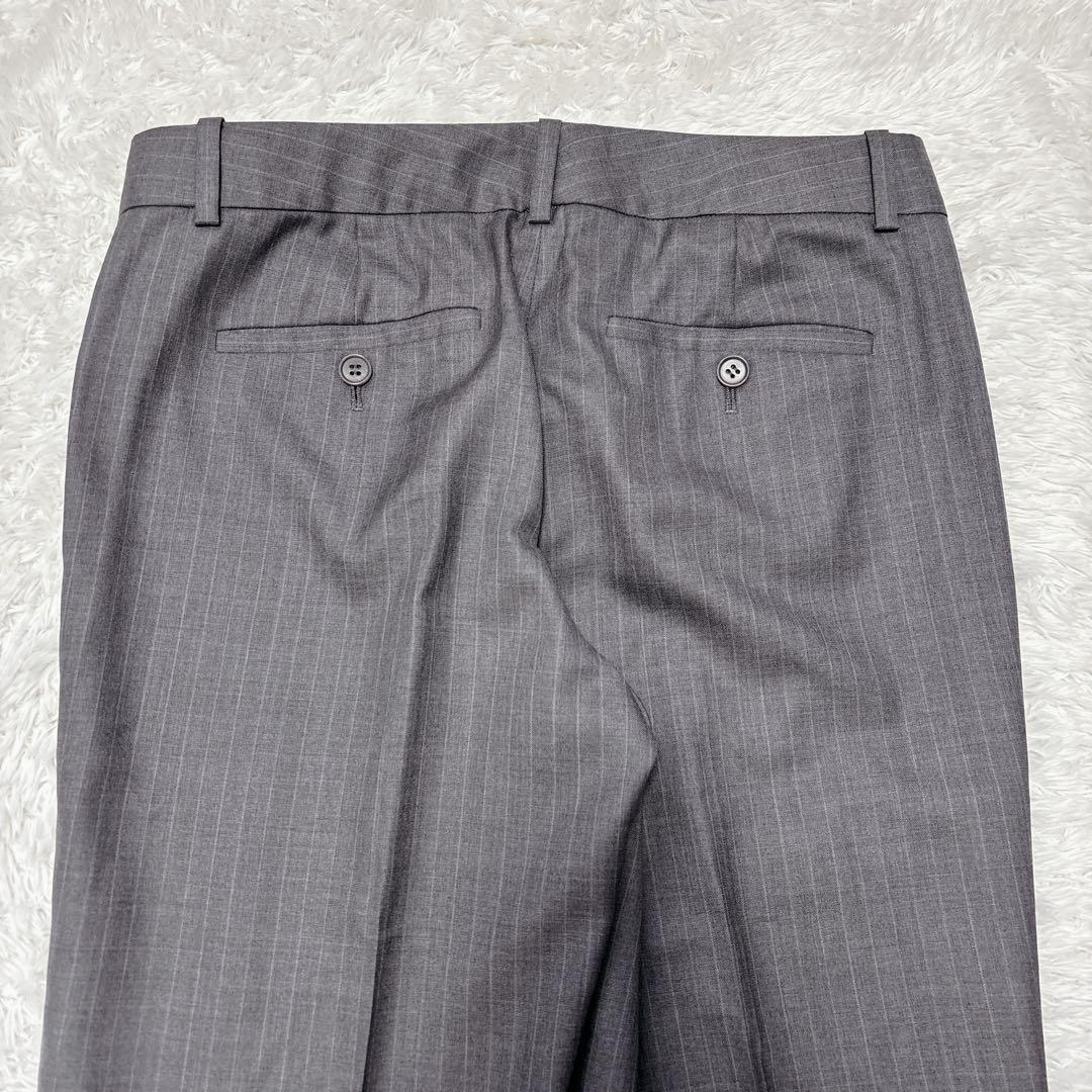 【Theory】セオリー セットアップ パンツスーツ ストライプ シルク混