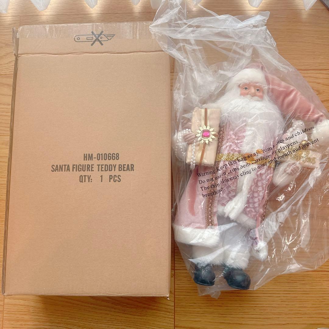 【新品】クリスマス サンタクロース ハルモニア 人形 45cm
