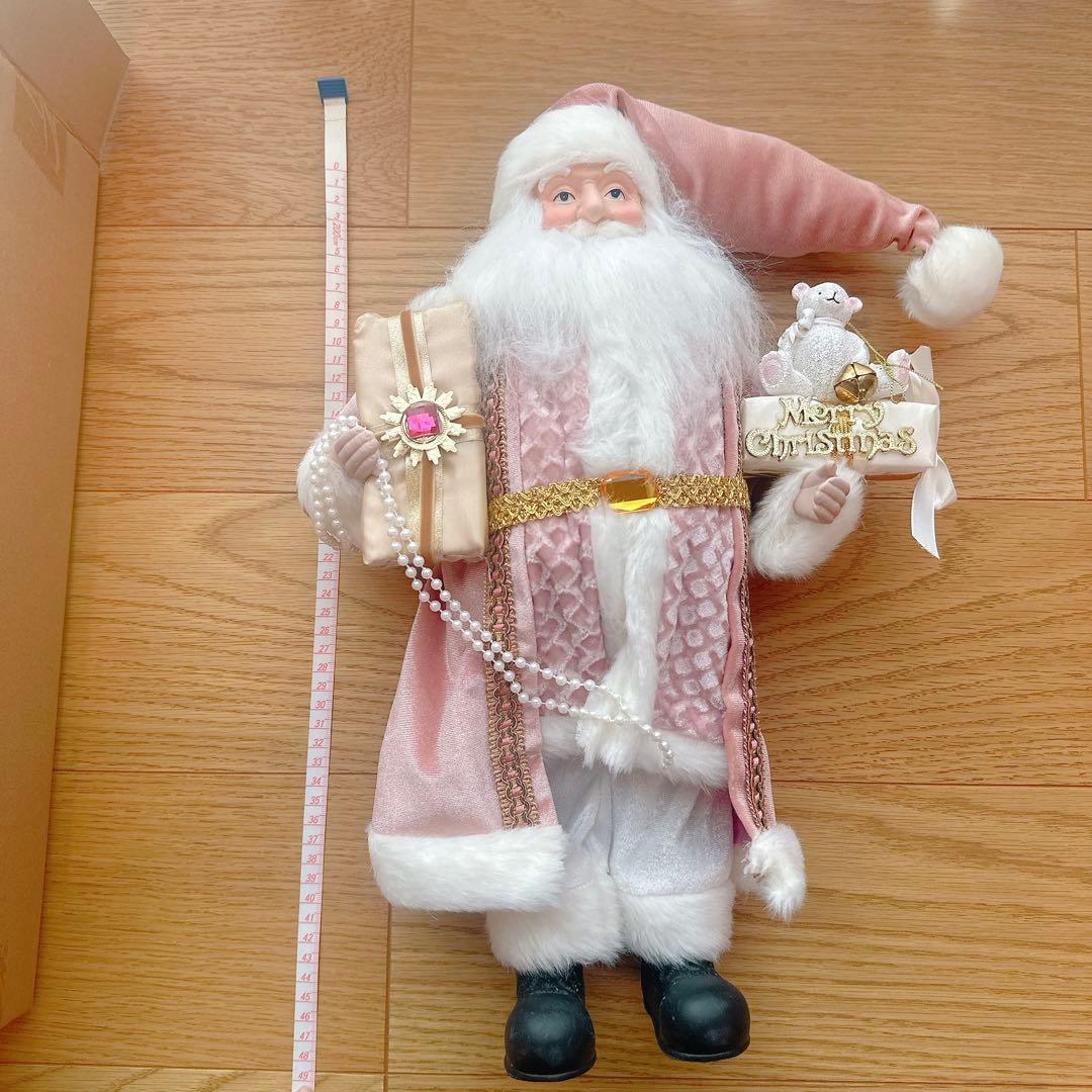 【新品】クリスマス サンタクロース ハルモニア 人形 45cm