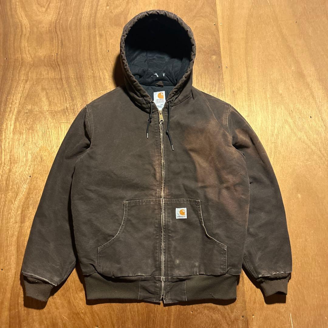 Carhartt アクティブジャケット DKB フェード 希少 M