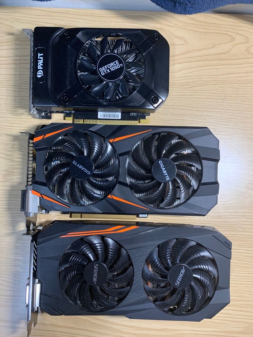 【ジャンク品】GTX1060/GTX1050ti/RX580