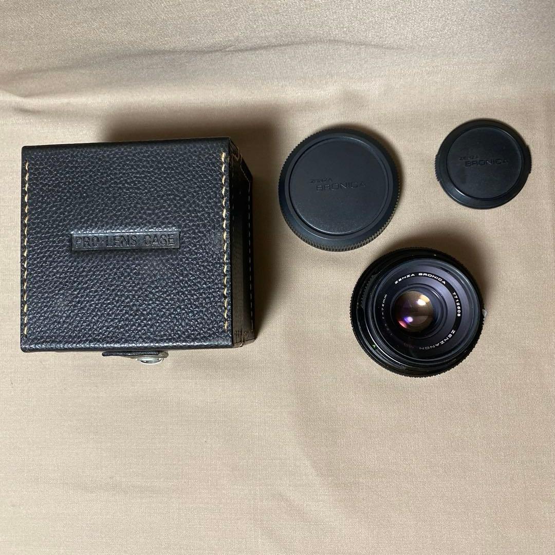 【美品】Zenza Bronica 75mm f/2.8 レンズ ＥＴＲ