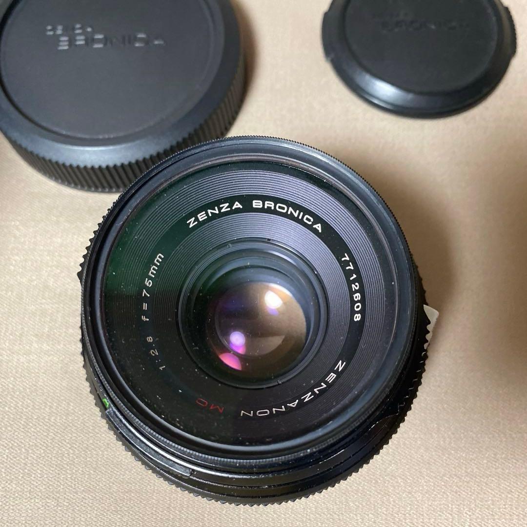【美品】Zenza Bronica 75mm f/2.8 レンズ ＥＴＲ