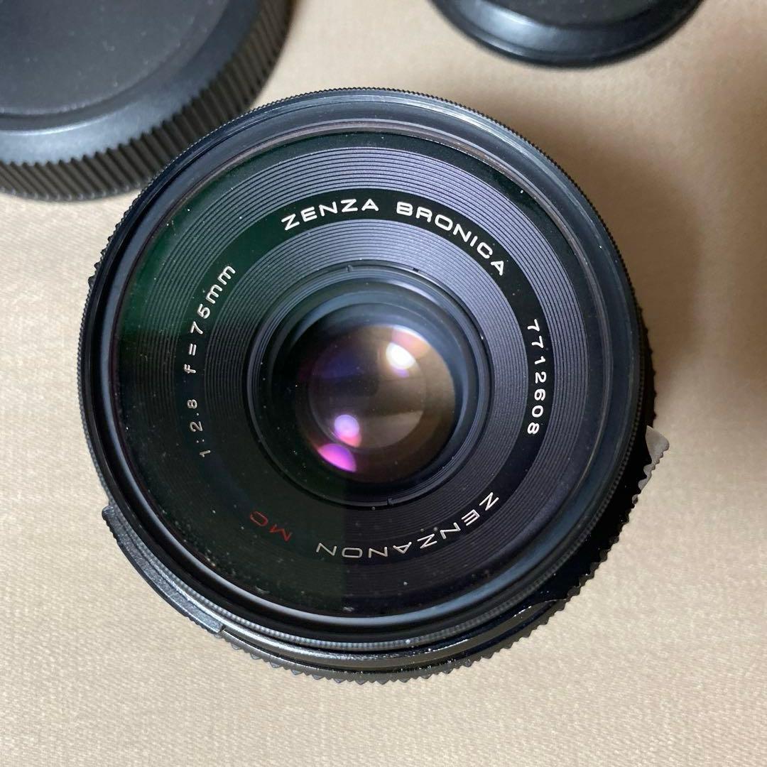【美品】Zenza Bronica 75mm f/2.8 レンズ ＥＴＲ