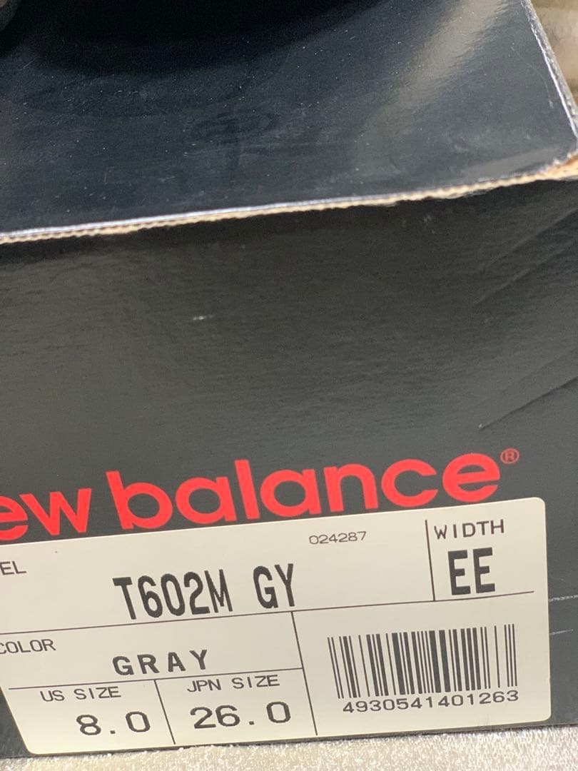 レア？ニューバランスT602M GYハイカットナイキ、アディダス、ノースフェイス