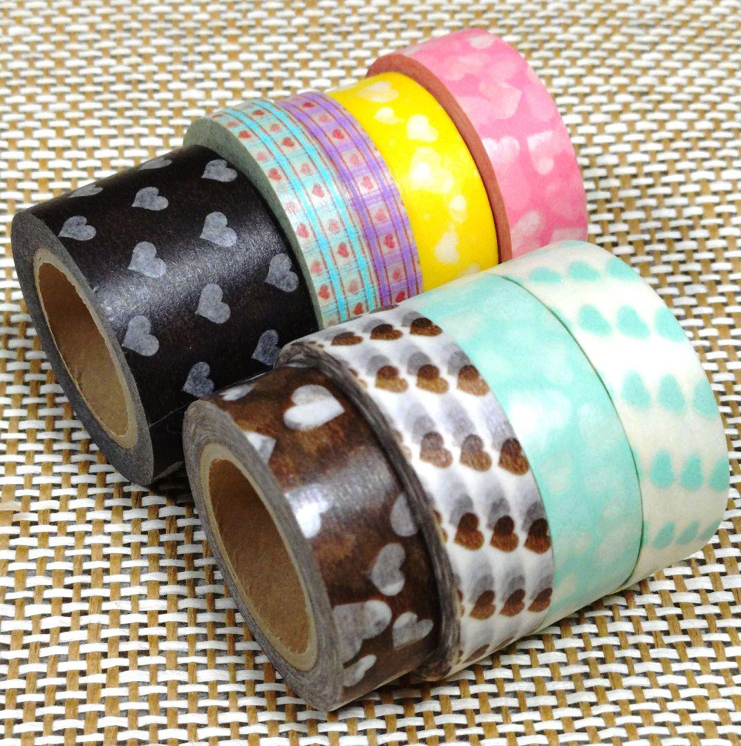 マスキングテープ マークス ハート ハートアソート