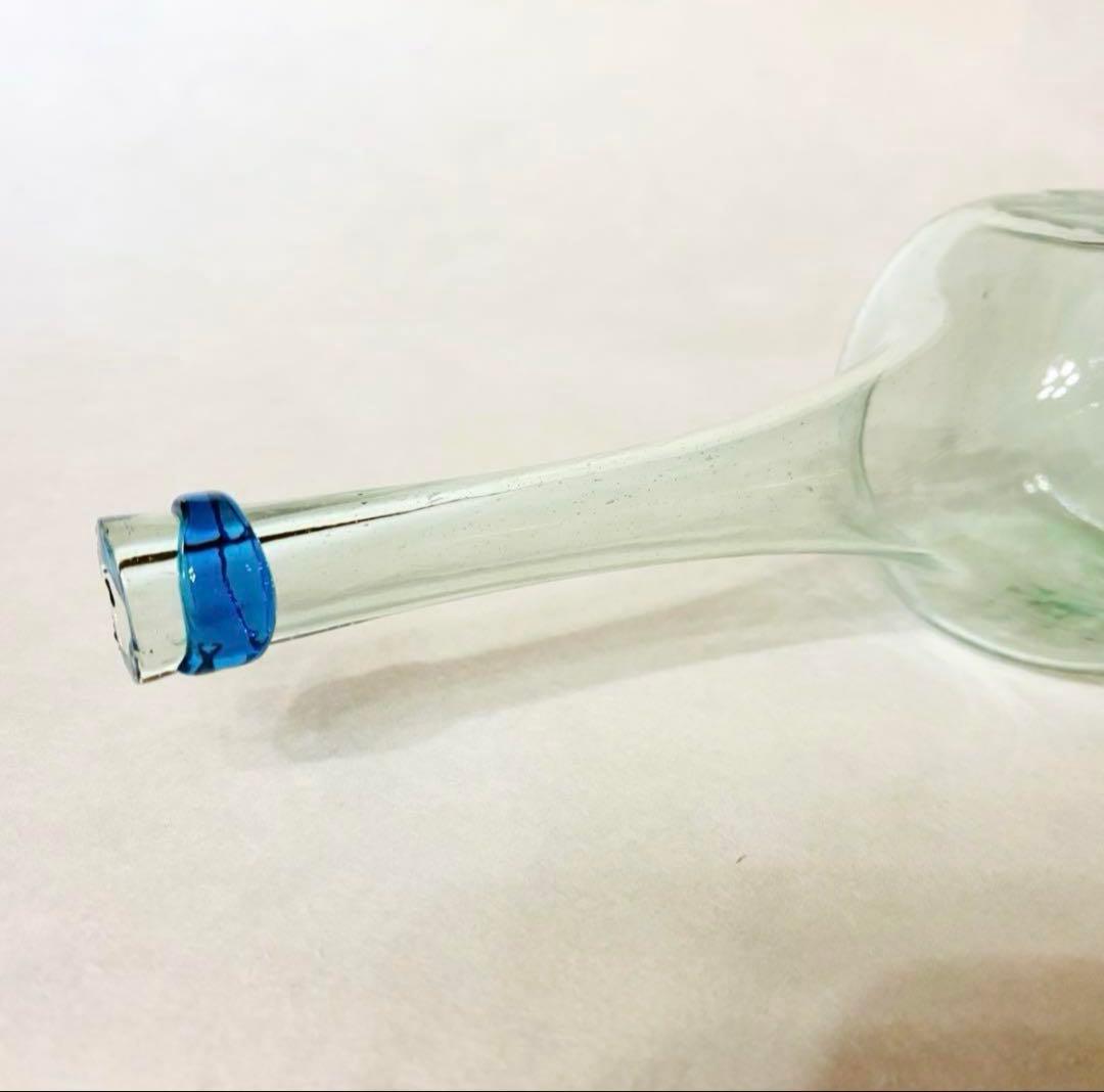 横山秀樹　一輪挿し　吹きガラス