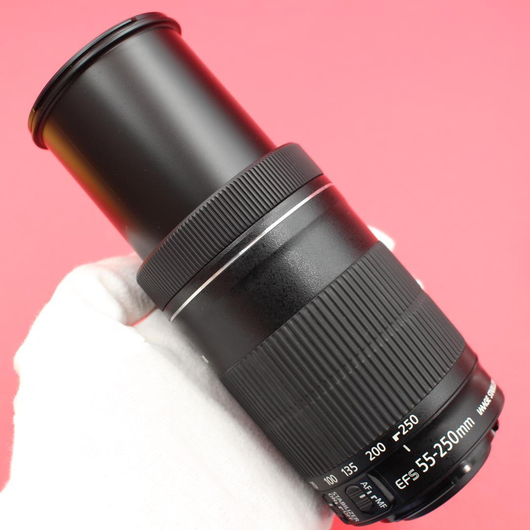 ❤️Canon 55-250mm IS STM❤️動画撮影も滑らか❤️