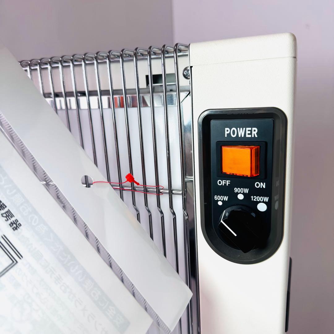 【新品同様】 サンラメラ 1200W型 遠赤外線セラミックヒーター 暖房