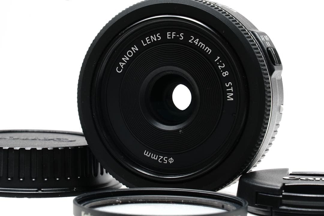 未使用級✨Canon キャノン レンズ EF-S 24mm f2.8 STM