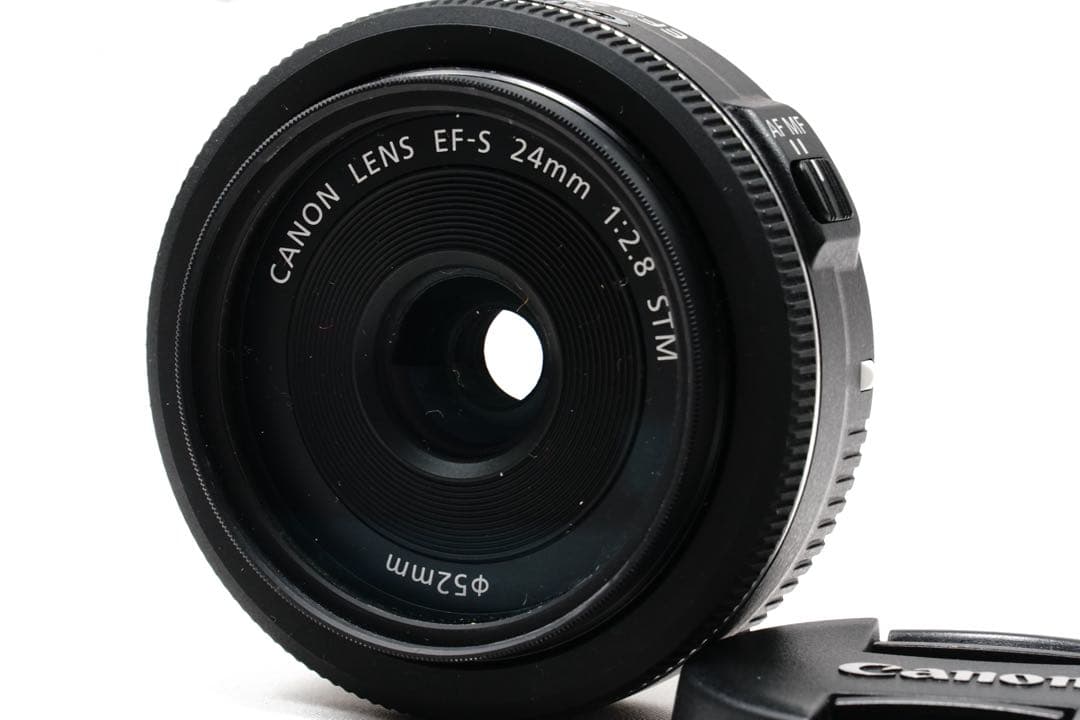未使用級✨Canon キャノン レンズ EF-S 24mm f2.8 STM