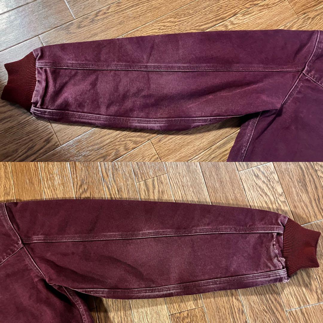 【超希少】1996年 カーハート サンタフェジャケット JQ2246 ワイン M