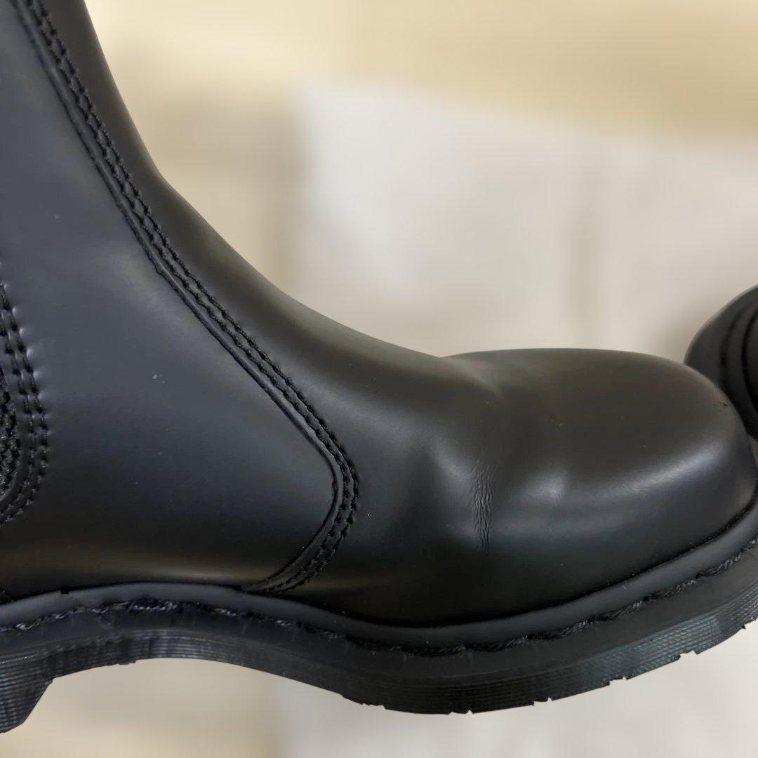 【未使用 試着のみ】ドクターマーチン ブラック サイドゴアブーツ レザー