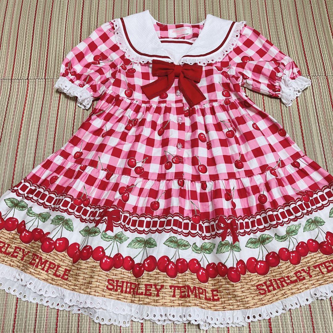 シャーリーテンプル ギンガムチェリー MI限定 120
