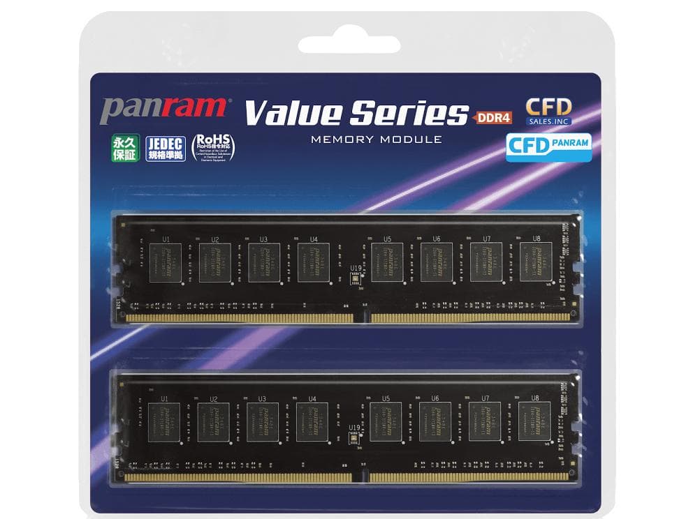【未使用】 CFD DDR4-3200 メモリー 32GB 16GB×2枚