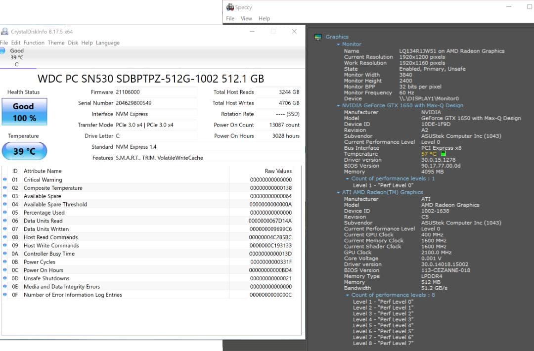 その他ノートPC本体 ASUS ROG Flow X13 GV301QH-R9G1650BKS 4K